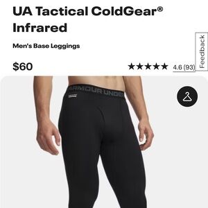 Under Armour Black tactical cold gear